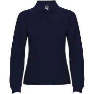   Tricou Polo, Dama, maneca lunga, Roly, 2401E12312, Bumbac, Albastru navy, Marimi variate
