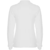   Tricou Polo cu maneca lunga, Femei, Roly, 2601E10253, Bumbac, Alb