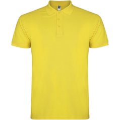   Tricou Polo, Barbati, maneca scurta, Roly, 2401E12315, Bumbac, Galben, Marimi variate