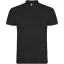 Tricou Polo cu maneca scurta, Barbati, Roly, 2601E10473, Bumbac, Negru