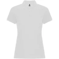   Tricou Polo cu maneca scurta, Femei, Roly, 2601E10417, Bumbac, Poliester, Alb
