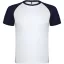 Tricou cu maneca scurta, la baza gatului, Sport, Barbati, Roly, 2410E19127, Poliester, Alb