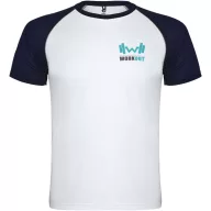   Tricou cu maneca scurta, la baza gatului, Sport, Barbati, Roly, 2410E19127, Poliester, Alb