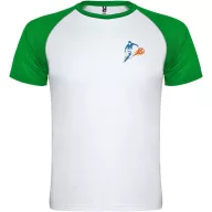   Tricou la baza gatului cu maneca scurta, Barbati, Roly, 2601E10309, Poliester, Alb