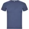 Tricou cu maneca scurta, la baza gatului, Casual, Barbati, Roly, 2410E19031, Poliester, Albastru heather denim
