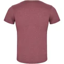 Tricou la baza gatului cu maneca scurta, Barbati, Roly, 2601E10279, Bumbac, Poliester, Rosu Heather Garnet