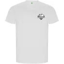 Tricou la baza gatului cu maneca scurta, Barbati, Roly, 2601E10287, Bumbac, Alb