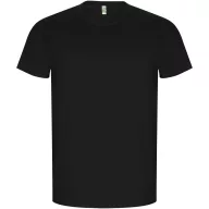   Tricou la baza gatului cu maneca scurta, Barbati, Roly, 2601E10288, Bumbac, Negru