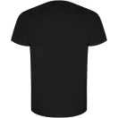 Tricou la baza gatului cu maneca scurta, Barbati, Roly, 2601E10288, Bumbac, Negru