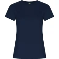   Tricou la baza gatului, Dama, maneca scurta, Roly, 2401E12320, Bumbac, Albastru navy, Marimi variate