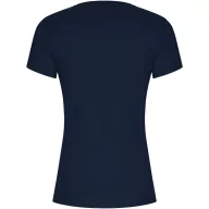   Tricou la baza gatului, Dama, maneca scurta, Roly, 2401E12320, Bumbac, Albastru navy, Marimi variate