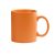 Cana 350 ml, 2502E16443, Everestus, ⌀82 x 97 mm, Ceramica, Portocaliu
