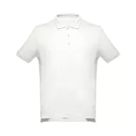   Tricou polo barbati, 2509E15160, TH Clothes, Bumbac, Alb pastelat, M