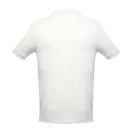 Tricou polo barbati, 2509E15160, TH Clothes, Bumbac, Alb pastelat, M