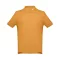 Tricou polo barbati, 2509E15161, TH Clothes, Bumbac, Galben inchis, L
