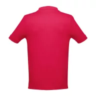   Tricou polo barbati, 2509E15159, TH Clothes, Bumbac, Poliester, Rosu, 3XL