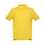 Tricou polo barbati, 2509E15158, TH Clothes, Bumbac, Poliester, Galben, 3XL
