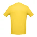 Tricou polo barbati, 2509E15158, TH Clothes, Bumbac, Poliester, Galben, 3XL