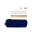Set penar multifunctional cu accesorii birou, Everestus, 2601E13622, Ø70x210 mm, Poliester, Albastru