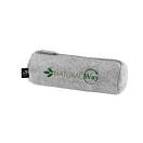 Set penar multifunctional cu accesorii birou, Everestus, 2601E13624, Ø70x210 mm, Poliester, Gri deschis