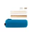 Set penar multifunctional cu accesorii birou, Everestus, 2601E13623, Ø70x210 mm, Poliester, Albastru deschis
