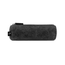 Set penar multifunctional cu accesorii birou, Everestus, 2601E13625, Ø70x210 mm, Poliester, Gri inchis