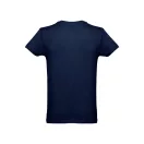 THC LUANDA, Tricou pentru barbati, Albastru, 21MAR3609, XL, Bumbac