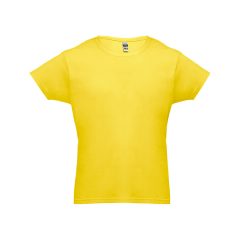   LUANDA. Men's t-shirt, Male, Jersey 100% cotton: 150 g/m². Colour 56: 90% cotton/10% viscose, Yellow, XS