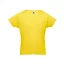LUANDA. Men's t-shirt, Male, Jersey 100% cotton: 150 g/m². Colour 56: 90% cotton/10% viscose, Yellow, XXL