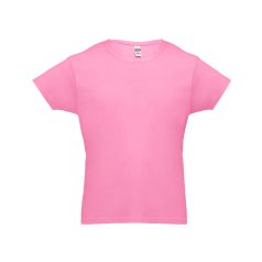   LUANDA. Men's t-shirt, Male, Jersey 100% cotton: 150 g/m². Colour 56: 90% cotton/10% viscose, Light pink, XXL