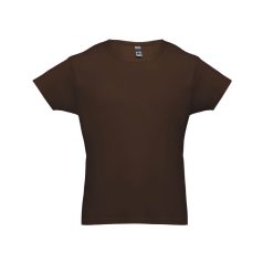   LUANDA. Men's t-shirt, Male, Jersey 100% cotton: 150 g/m². Colour 56: 90% cotton/10% viscose, Dark brown, XS
