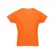 LUANDA. Men's t-shirt, Male, Jersey 100% cotton: 150 g/m². Colour 56: 90% cotton/10% viscose, Orange, XXL