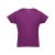 LUANDA. Men's t-shirt, Male, Jersey 100% cotton: 150 g/m². Colour 56: 90% cotton/10% viscose, Purple, S