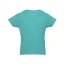 LUANDA. Men's t-shirt, Male, Jersey 100% cotton: 150 g/m². Colour 56: 90% cotton/10% viscose, Turquoise blue, XL
