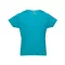 LUANDA. Men's t-shirt, Male, Jersey 100% cotton: 150 g/m². Colour 56: 90% cotton/10% viscose, Acqua blue, XXL