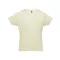 LUANDA. Men's t-shirt, Male, Jersey 100% cotton: 150 g/m². Colour 56: 90% cotton/10% viscose, Pastel yellow, M
