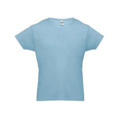   LUANDA. Men's t-shirt, Male, Jersey 100% cotton: 150 g/m². Colour 56: 90% cotton/10% viscose, Pastel blue, XXL