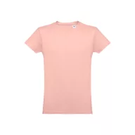   Tricou la baza gatului, Barbati, maneca scurta, TH Clothes, 2401E12338, Bumbac, Roz somon, XXL