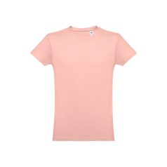   Tricou la baza gatului, Barbati, maneca scurta, TH Clothes, 2401E12338, Bumbac, Roz somon, XXL