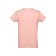   Tricou la baza gatului, Barbati, maneca scurta, TH Clothes, 2401E12338, Bumbac, Roz somon, XXL