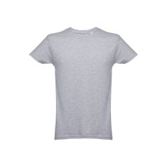   LUANDA. Men's t-shirt, Male, Jersey 100% cotton: 150 g/m². Colour 56: 90% cotton/10% viscose, Heather light grey, M