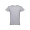 LUANDA. Men's t-shirt, Male, Jersey 100% cotton: 150 g/m². Colour 56: 90% cotton/10% viscose, Heather light grey, M