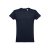 Tricou la baza gatului, Barbati, maneca scurta, TH Clothes, 2401E12340, Bumbac, Albastru eclipse, M