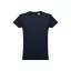 Tricou la baza gatului, Barbati, maneca scurta, TH Clothes, 2401E12342, Bumbac, Albastru eclipse, XL