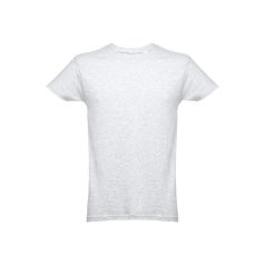   LUANDA. Men's t-shirt, Male, Jersey 100% cotton: 150 g/m². Colour 56: 90% cotton/10% viscose, Melange white, XS