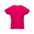 LUANDA. Men's t-shirt, Male, Jersey 100% cotton: 150 g/m². Colour 56: 90% cotton/10% viscose, Pink, 3XL