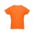 LUANDA. Men's t-shirt, Male, Jersey 100% cotton: 150 g/m². Colour 56: 90% cotton/10% viscose, Orange, 3XL