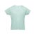 LUANDA. Men's t-shirt, Male, Jersey 100% cotton: 150 g/m². Colour 56: 90% cotton/10% viscose, Pastel green, 3XL