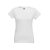 SOFIA. Women's t-shirt, Female, Jersey 100% cotton: 150 g/m², White, L