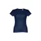 THC SOFIA, Tricou pentru dame, Albastru, L, 21MAR3395, Bumbac